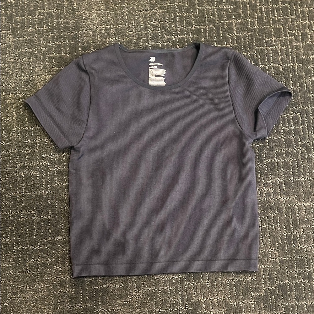 All in Motion Navy Kids' Short Sleeve Tee